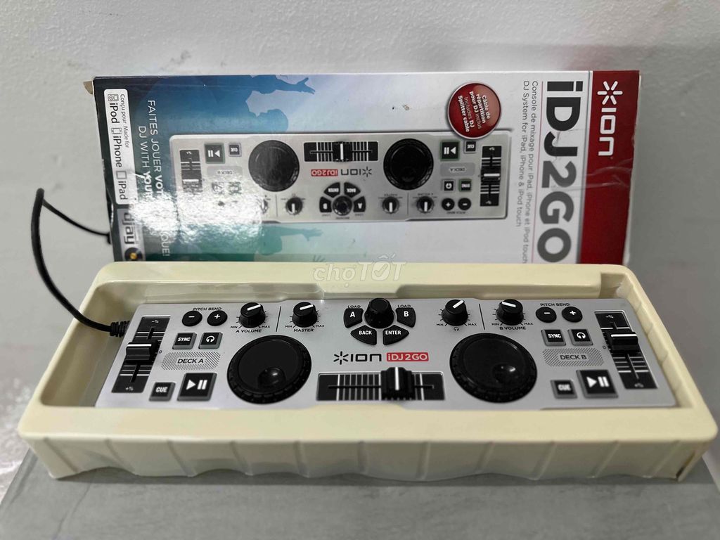 Bộ điều khiển DJ Ion iDJ2GO. Mua bán Thiết bị chơi game tại Thành phố Sóc Trăng Sóc Trăng được đăng bởi Phạm Toàn Thắng hình 1