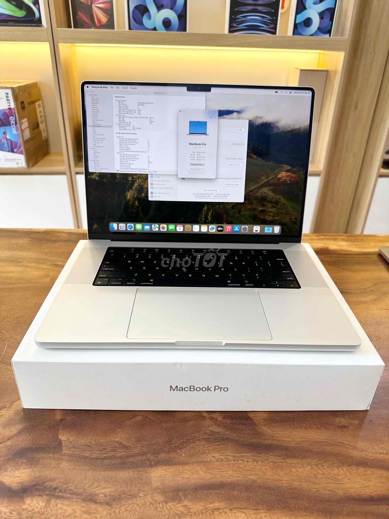 MacBook Pro 16” M1 Pro 16/512GB Silver SA Fullbox