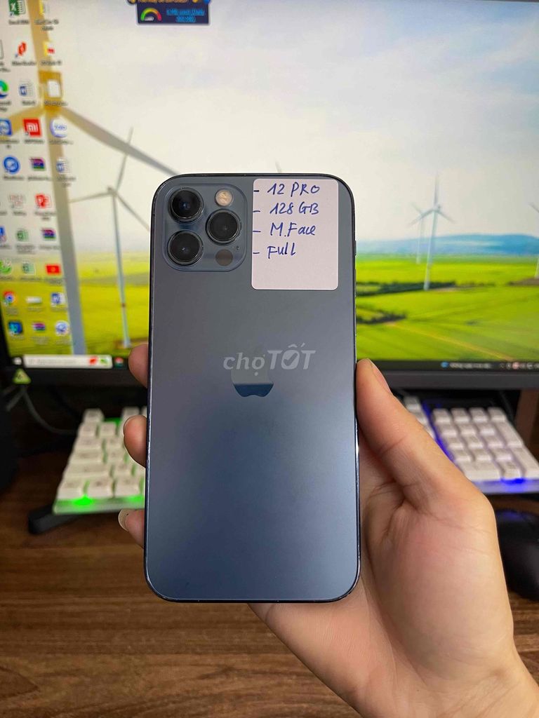 iPhone 12 Pro 128GB , Mất Face ID, Full chức năng. Mua bán Điện thoại tại Quận Lê Chân Hải Phòng được đăng bởi Huy Tưởng Mobile hình 1