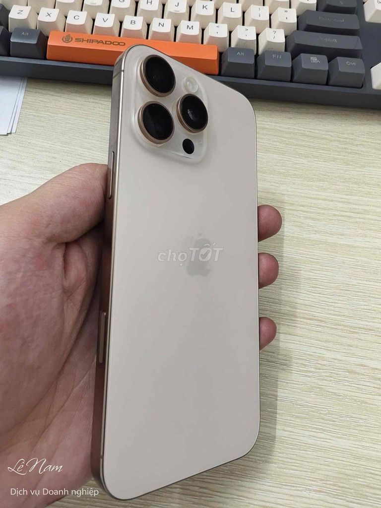 Iphone 16 promax Titan sa mạc. Mua bán Điện thoại tại Huyện Vĩnh Tường Vĩnh Phúc được đăng bởi Nam hình 1