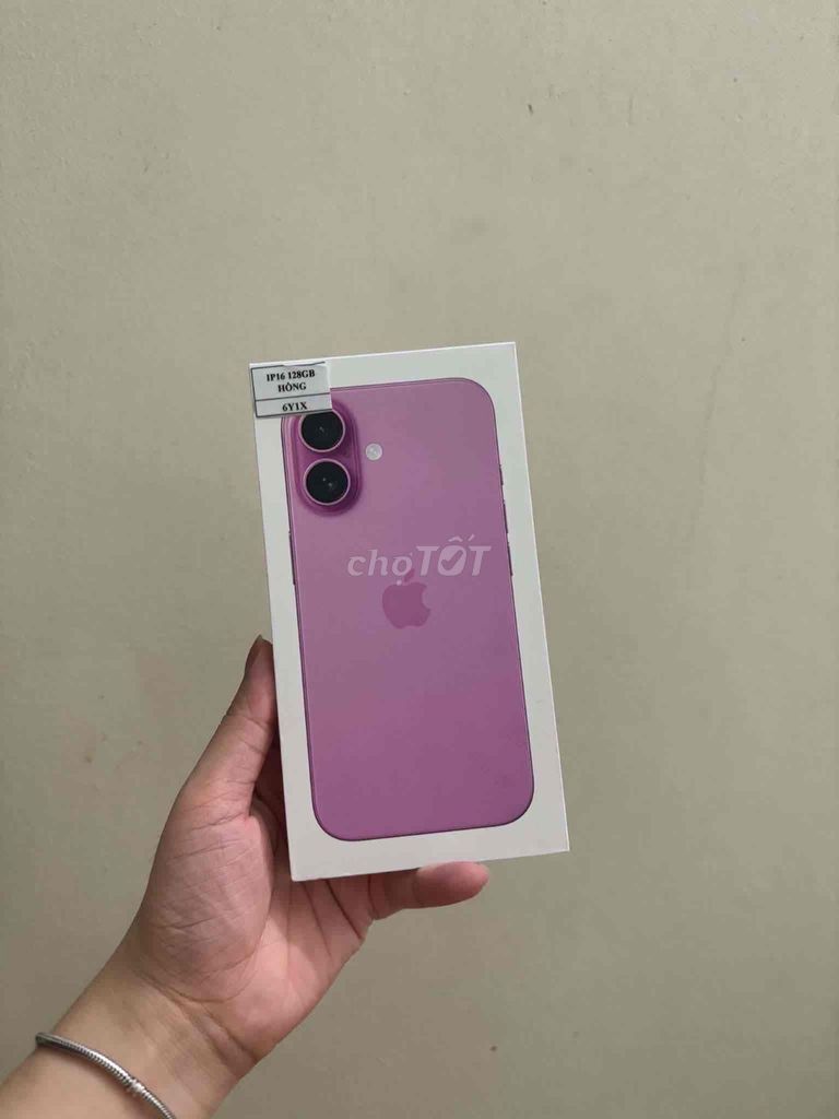 Apple iPhone 16 128GB Hồng. Mua bán Điện thoại tại Quận Hoàng Mai Hà Nội được đăng bởi Nguyễn Hà hình 1