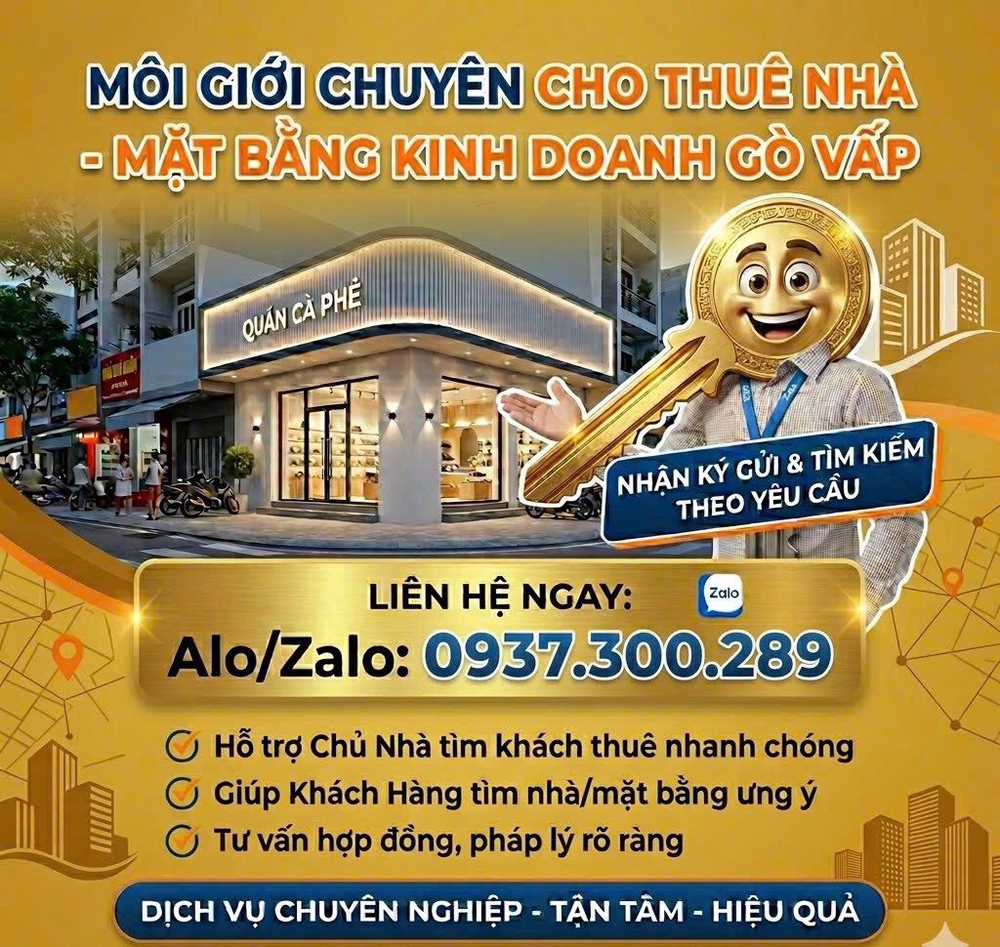 Chuyên Trang Môi Giới CHO THUÊ NHÀ ĐẤT GÒ VẤP Chuyên Nghiệp, Uy Tín
