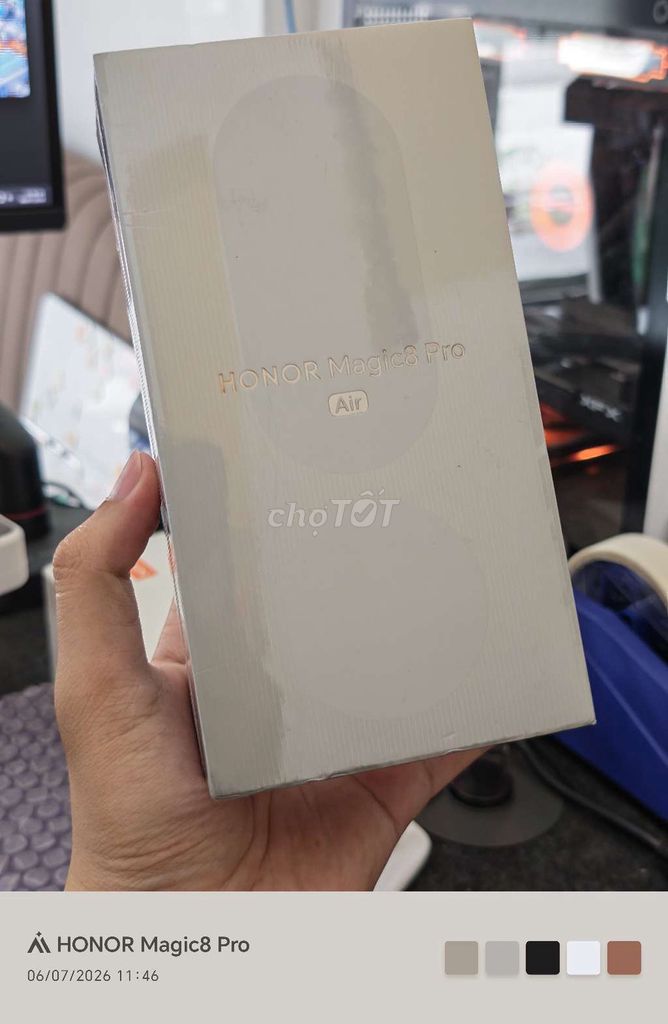 Honor Magic 8 Pro Air 256GB Cam Newseal. Mua bán Điện thoại tại Quận Ninh Kiều Cần Thơ được đăng bởi Zelda Phone hình 1