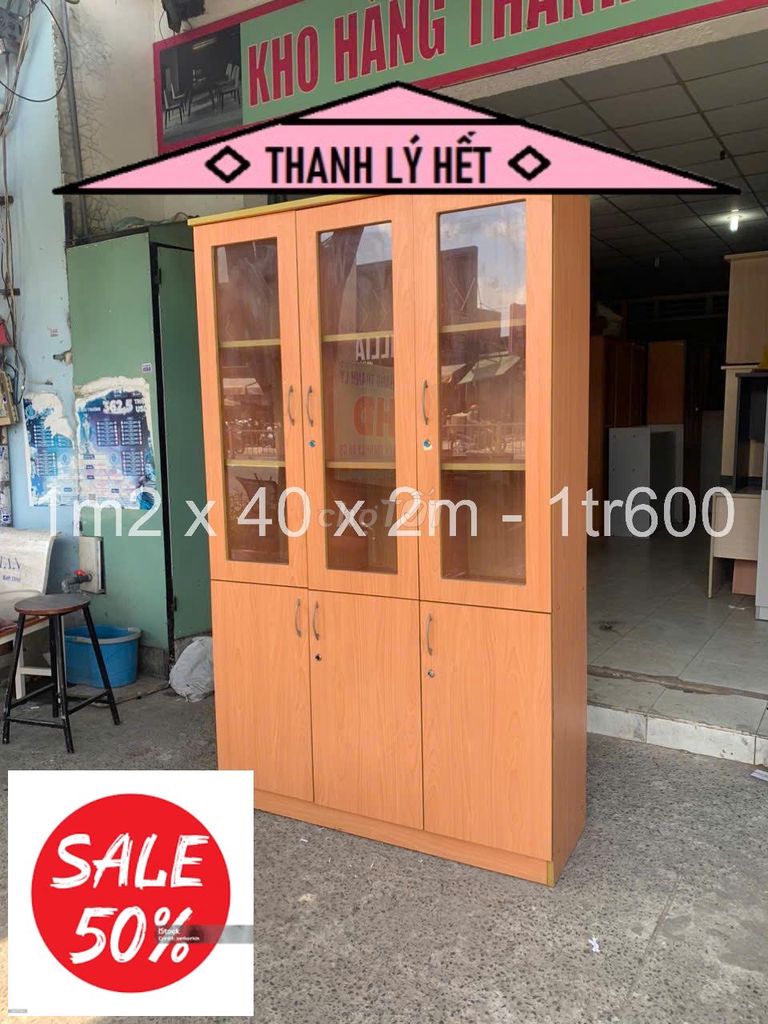 THANH LÝ TỦ HỒ SƠ 1M2X2M #@#: TỦ 1M2