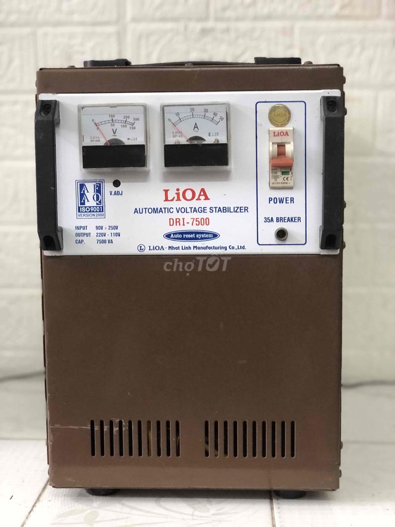Ổn áp LIOA DRI-7500 7.5 KVA. Mua bán Nội thất, đồ gia dụng khác tại Huyện Đông Hưng Thái Bình được đăng bởi Huy Nguyễn hình 1