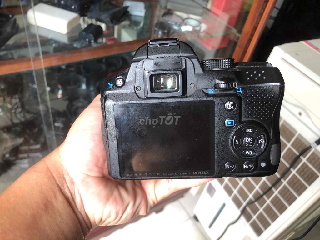 máy ảnh dslr Pentax k30 len 50-200