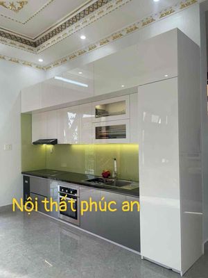 [TỦ BẾP CÁNH ACRYLIC BÓNG GƯƠNG. Mua bán Tủ, kệ gia đình tại Quận 7 Tp Hồ Chí Minh được đăng bởi Nội thất Phúc An