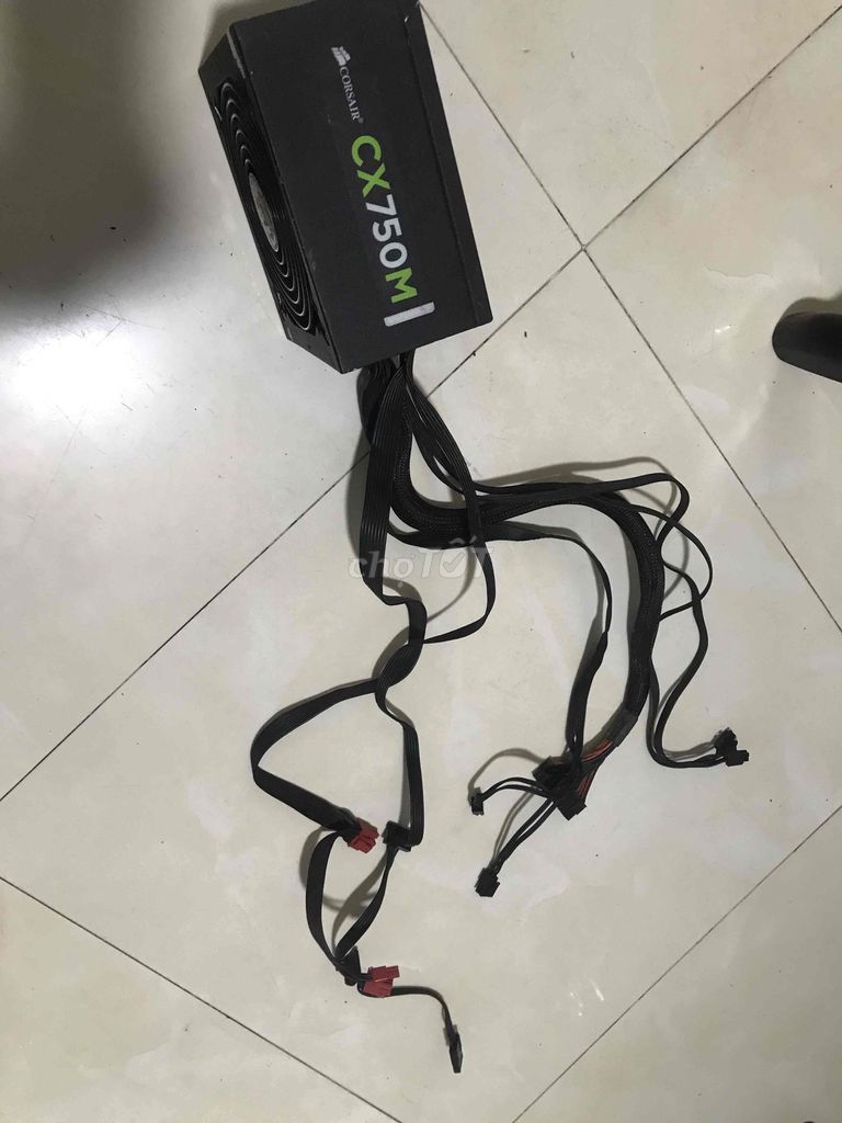 Nguồn Corsair CX750M dây Mod chạy 2 CPU. Mua bán Linh kiện (RAM, Card...) tại Quận 7 Tp Hồ Chí Minh được đăng bởi Son hình 1