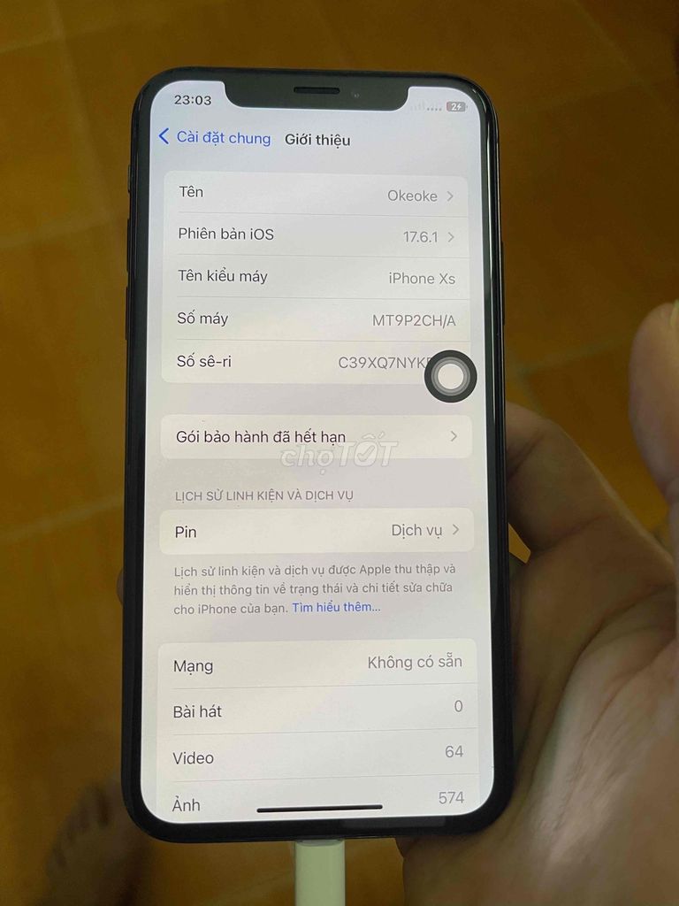 Apple iPhone XS 64GB Đen. Mua bán Điện thoại tại Quận Cầu Giấy Hà Nội được đăng bởi Minh Tuấn hình 1