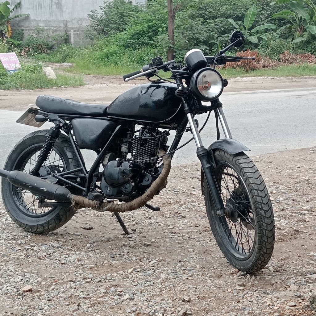 Bán Su GN 125 cafe racer. Mua bán Xe máy tại Huyện Sóc Sơn Hà Nội được đăng bởi Chung hình 4