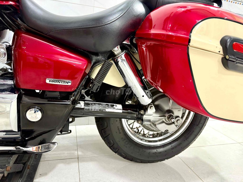 Honda Shadow Aero 750cc 2008 Đỏ kem. Mua bán Xe máy tại Huyện Bình Chánh Tp Hồ Chí Minh được đăng bởi Đặng Minh Khang hình 7