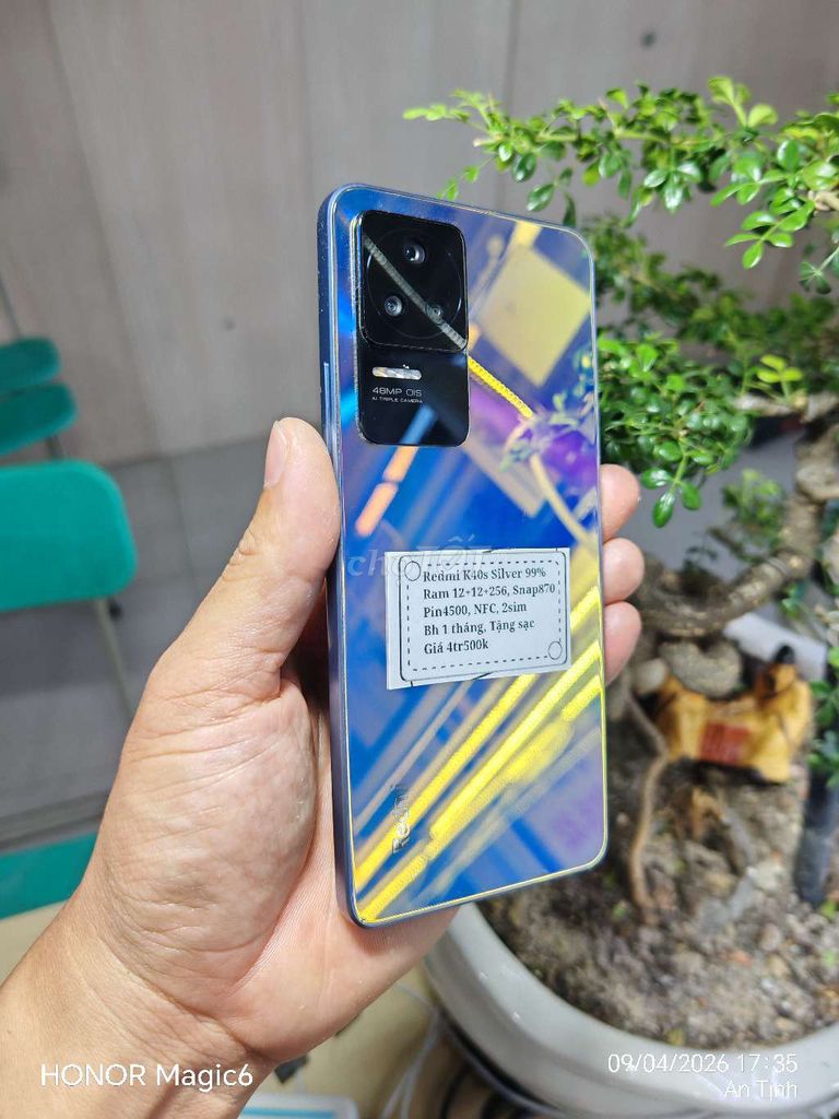 Redmi K40s R12+12+256G Snap870 NFac 2sim Rom QT. Mua bán Điện thoại tại Huyện Trảng Bàng Tây Ninh được đăng bởi Sun Mobile Shop Điện Thoại Trảng Bàng Tây Ninh 01 hình 1