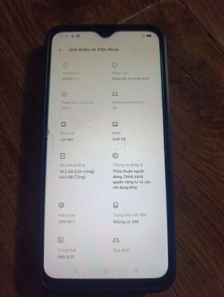 OPPO F11 64GB Đen. Mua bán Điện thoại tại Quận Gò Vấp Tp Hồ Chí Minh được đăng bởi A ba hình 1