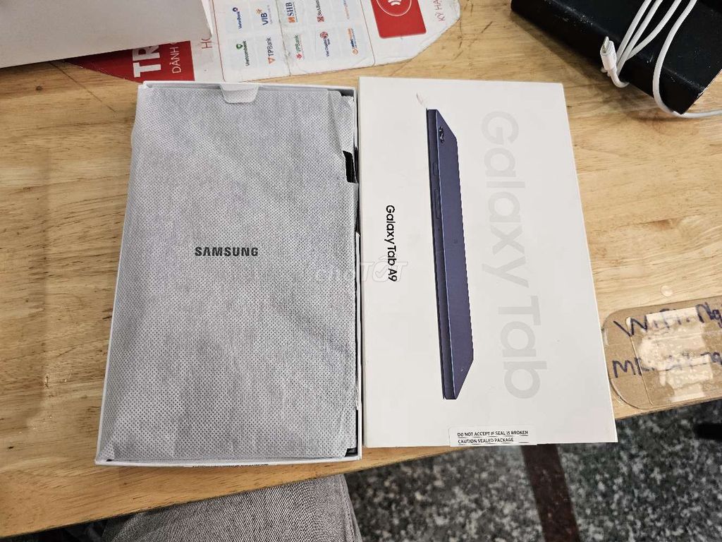 SAMSUNG TAB A9 WIFI XANH FULBOX ZIN ĐẸP BH 18/2/25