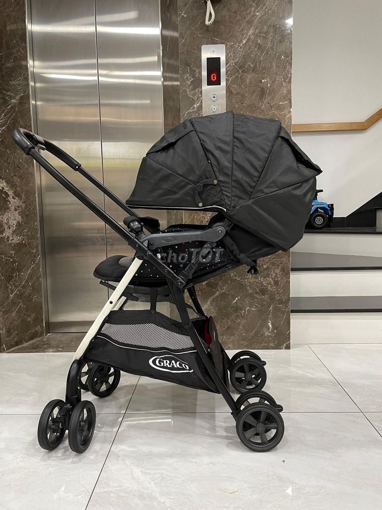 Xe đẩy Graco Đen. Mua bán Mẹ và bé tại Thành phố Thủ Đức Tp Hồ Chí Minh được đăng bởi Nhu Quynh hình 1
