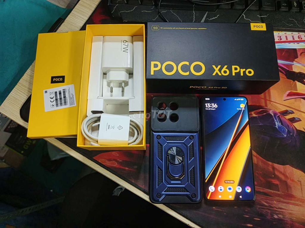 POCO X6 Pro 5G 256GB full box. Mua bán Điện thoại tại Quận 7 Tp Hồ Chí Minh được đăng bởi Trần Bùi Bảo Khang hình 1