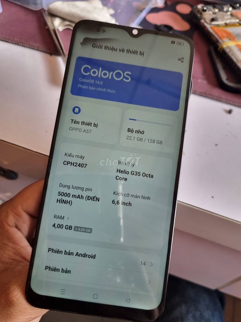 Oppo A57 4GB/128GB. Mua bán Điện thoại tại Quận 1 Tp Hồ Chí Minh được đăng bởi Hội Đồ Điện Tử hình 1