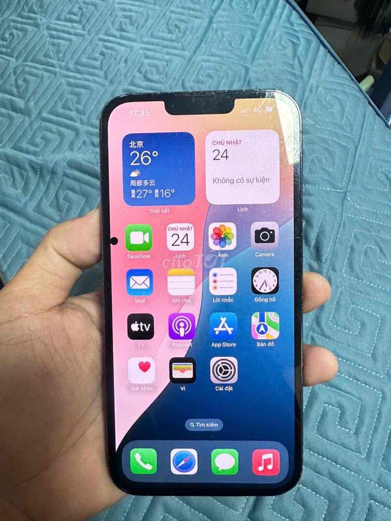 Apple iPhone 13 Pro Max 128GB Xanh lá Đã sử dụng. Mua bán Điện thoại tại Huyện Củ Chi Tp Hồ Chí Minh được đăng bởi Loan Anh hình 1