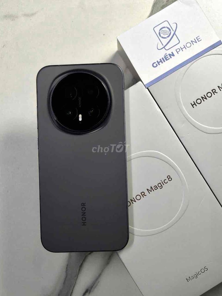 HONOR Magic 8 Đen NĐ 12/512Gb Fullbox 99. Mua bán Điện thoại tại Thành phố Dĩ An Bình Dương được đăng bởi Khôi Ghiền Phone  hình 1