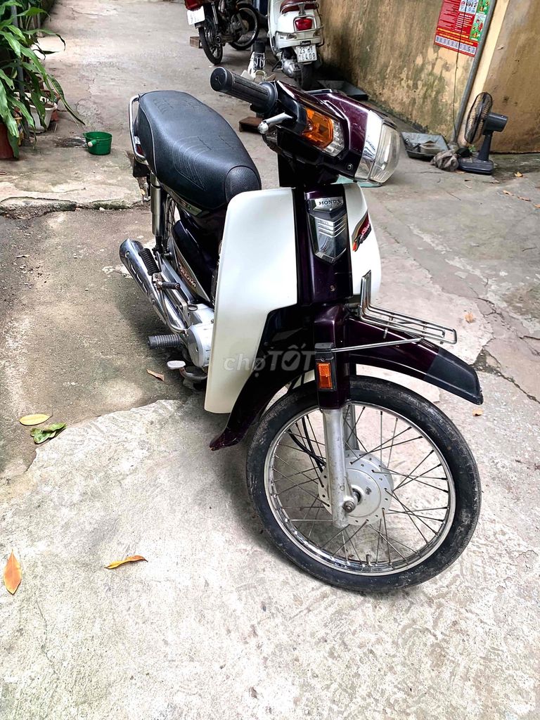 Honda Dream 2009 бело-фиолетовый