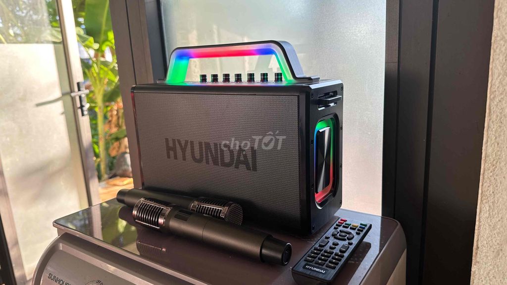 Loa karaoke xách tay Hyundai HD010. Mua bán Tivi, Âm thanh tại Thành phố Tam Kỳ Quảng Nam được đăng bởi Dũng hình 1