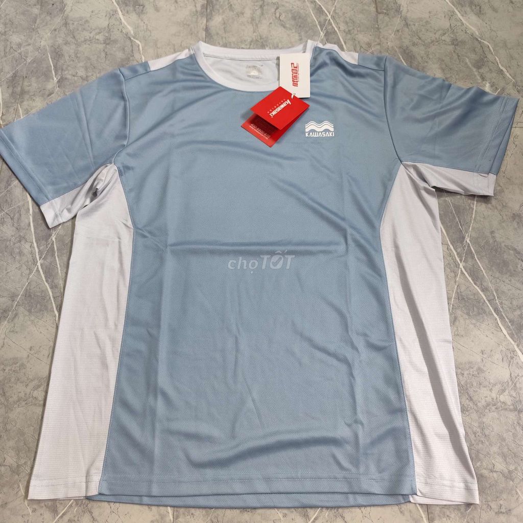 Áo thể thao Kawasaki Nam XL Polyester Xanh nhạt. Mua bán Quần áo tại Quận 3 Tp Hồ Chí Minh được đăng bởi Bán hàng lạ hình 1