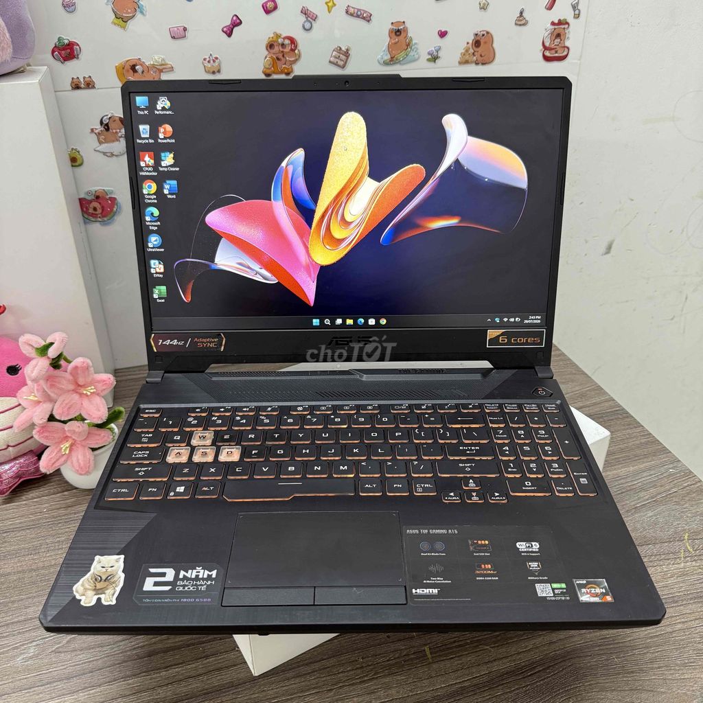 ASUS TUF Gaming A15 FA506IHRB Ryzen 5 gtx1650. Mua bán Laptop tại Quận Thanh Xuân Hà Nội được đăng bởi Nguyễn Duy Hùng hình 1