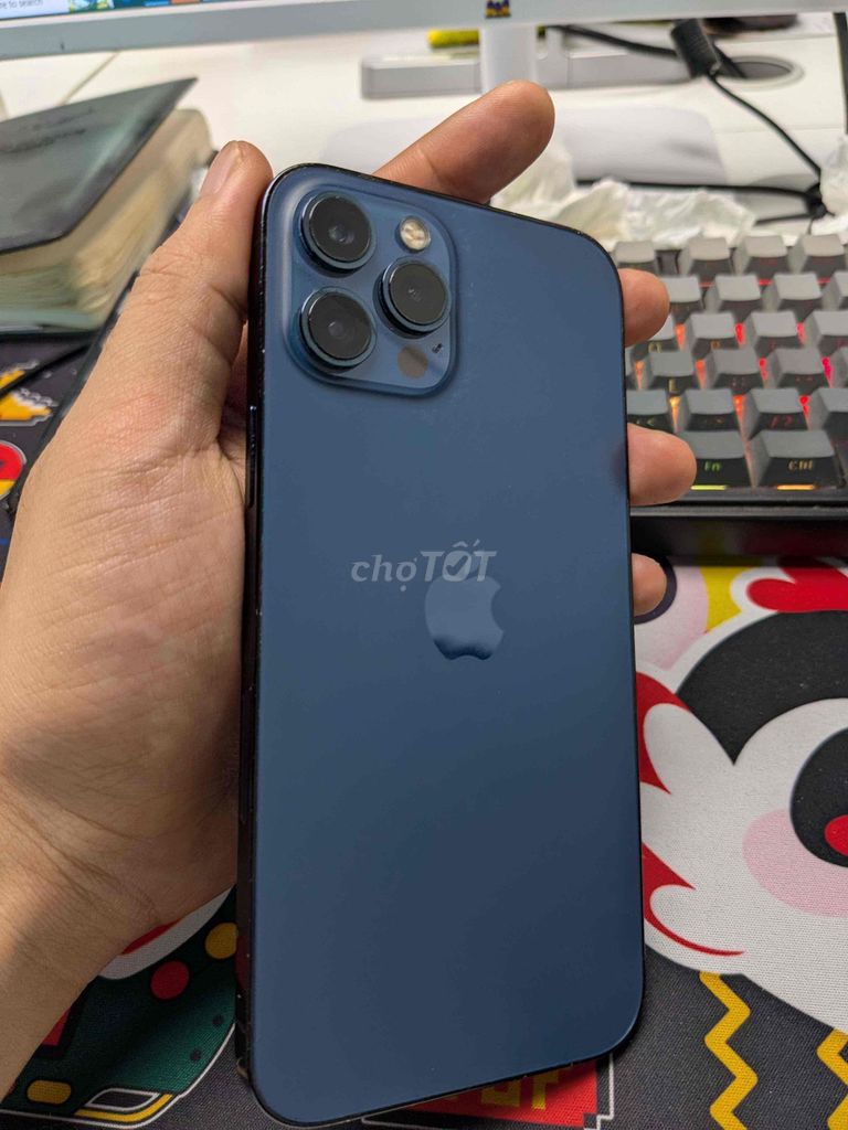Apple iPhone 12 Pro Max 128GB Xanh 78%. Mua bán Điện thoại tại Huyện Thanh Trì Hà Nội được đăng bởi Linh hình 1