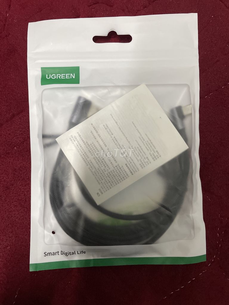 Cáp sạc Ugreen 2m chữ L. Mua bán Phụ kiện (Màn hình, Chuột...) tại Thành phố Bắc Ninh Bắc Ninh được đăng bởi Tuan Minh Nguyen Huu hình 1