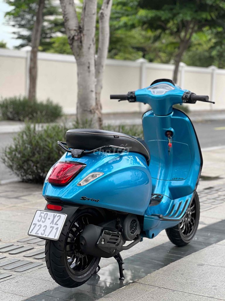 Vespa Sprint 125cc 2015 Xanh Lambo BSTP Chính Chủ. Mua bán Xe máy tại Quận Gò Vấp Tp Hồ Chí Minh được đăng bởi Cửa Hàng Cầm Đồ Thanh Lí Xe Máy hình 4