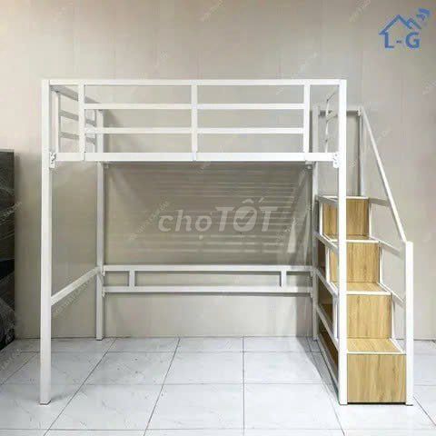 Giường tầng Sắt Gỗ Trắng Vân gỗ. Mua bán Giường, chăn ga gối nệm tại Thành phố Thuận An Bình Dương được đăng bởi Tủ nhựa Bình Dương hình 1