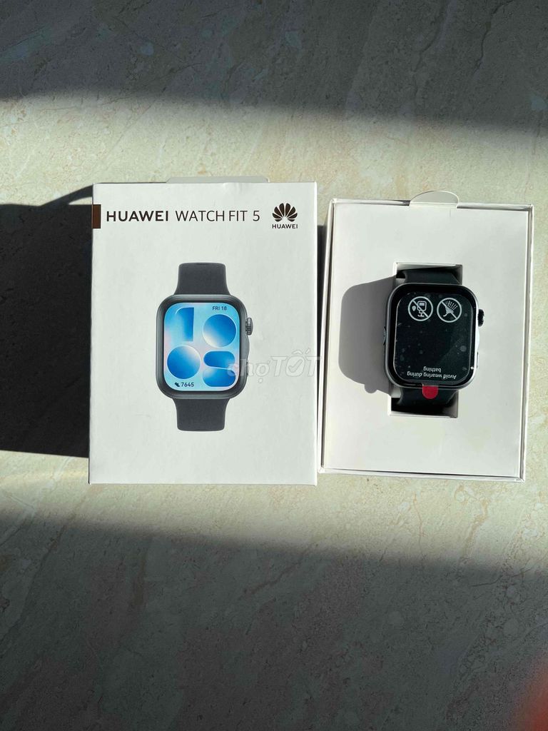 Huawei Watch Fit 5 New Đen. Mua bán Thiết bị đeo thông minh tại Quận Bắc Từ Liêm Hà Nội được đăng bởi Nguyễn Văn Đức hình 1