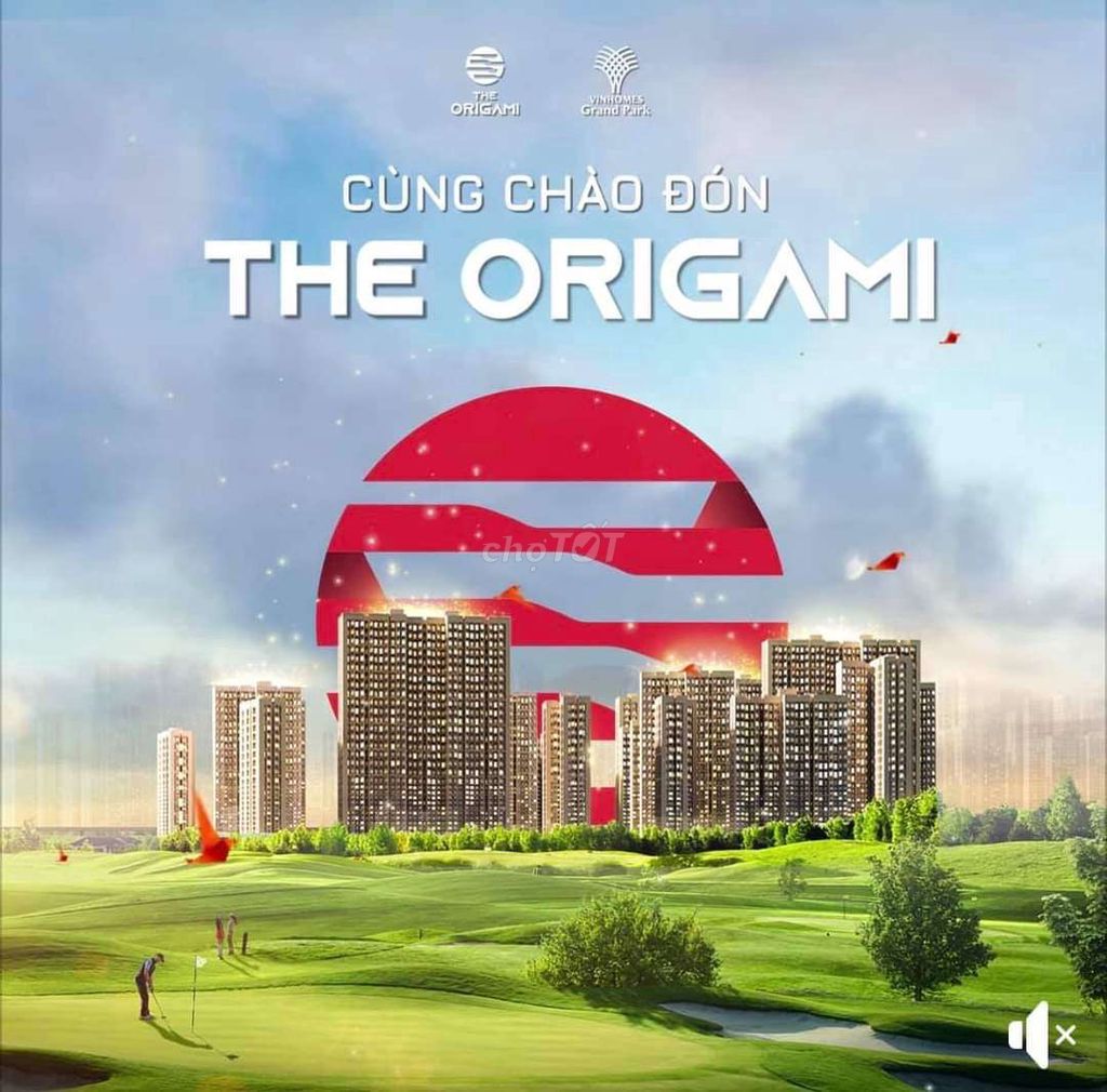 BÁN CĂN HỘ 3PN ORIGAMI VINHOMES GRAND PARK VIEW ĐẸP ck 13% TỪ CĐT