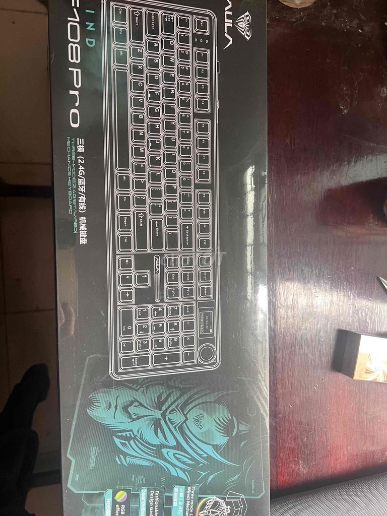 Bàn phím cơ AULA F108 Pro. Mua bán Phụ kiện (Màn hình, Chuột...) tại Quận Bắc Từ Liêm Hà Nội được đăng bởi Lê Tuấn Tú hình 1