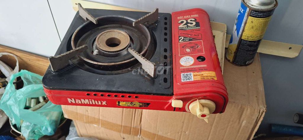 Bếp ga mini NaMiLux Đỏ. Mua bán Bếp, lò, đồ điện nhà bếp tại Quận Tân Phú Tp Hồ Chí Minh được đăng bởi Cơ Điện Nhiệt PHÁT ĐẠT hình 1