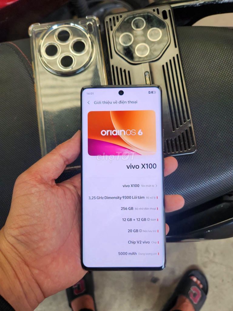 Vivo X100 12GB/256GB Lỗi camera trước. Mua bán Điện thoại tại Quận 10 Tp Hồ Chí Minh được đăng bởi Hội Đồ Điện Tử hình 1