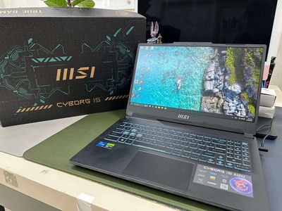 Laptop MSI Gaming Cyborg 15 A còn bảo hành fpt. Mua bán Laptop tại Thành phố Vũng Tàu Bà Rịa - Vũng Tàu được đăng bởi Heymac Apple