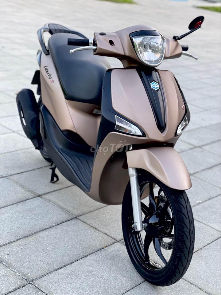 Piaggio Liberty1253Vie ABS Màu hồng cà phê biển 29. Mua bán Xe máy tại Quận Cầu Giấy Hà Nội được đăng bởi Lộc Phát hình 3