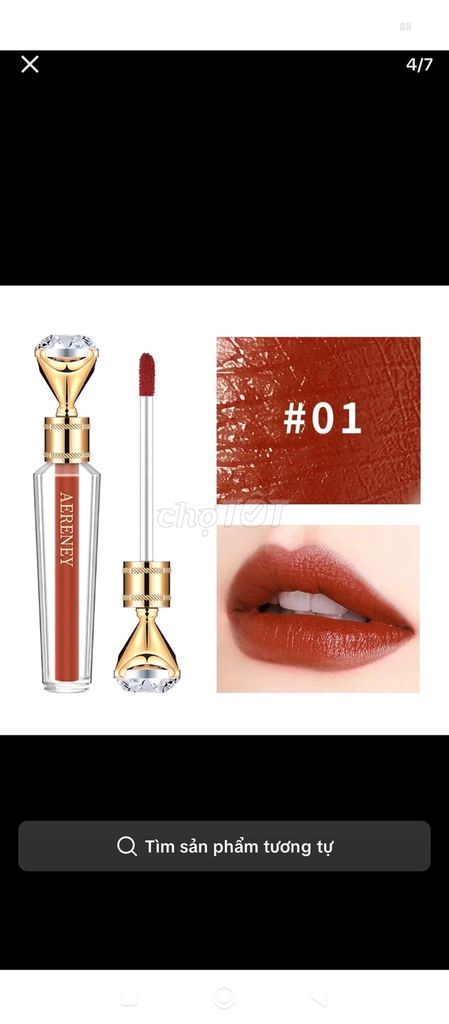 Son môi Aereney Đỏ đất Nữ. Mua bán Phụ kiện thời trang khác tại Thành phố Trà Vinh Trà Vinh được đăng bởi ngọc yến 84 bách hóa tổng hợp  hình 1