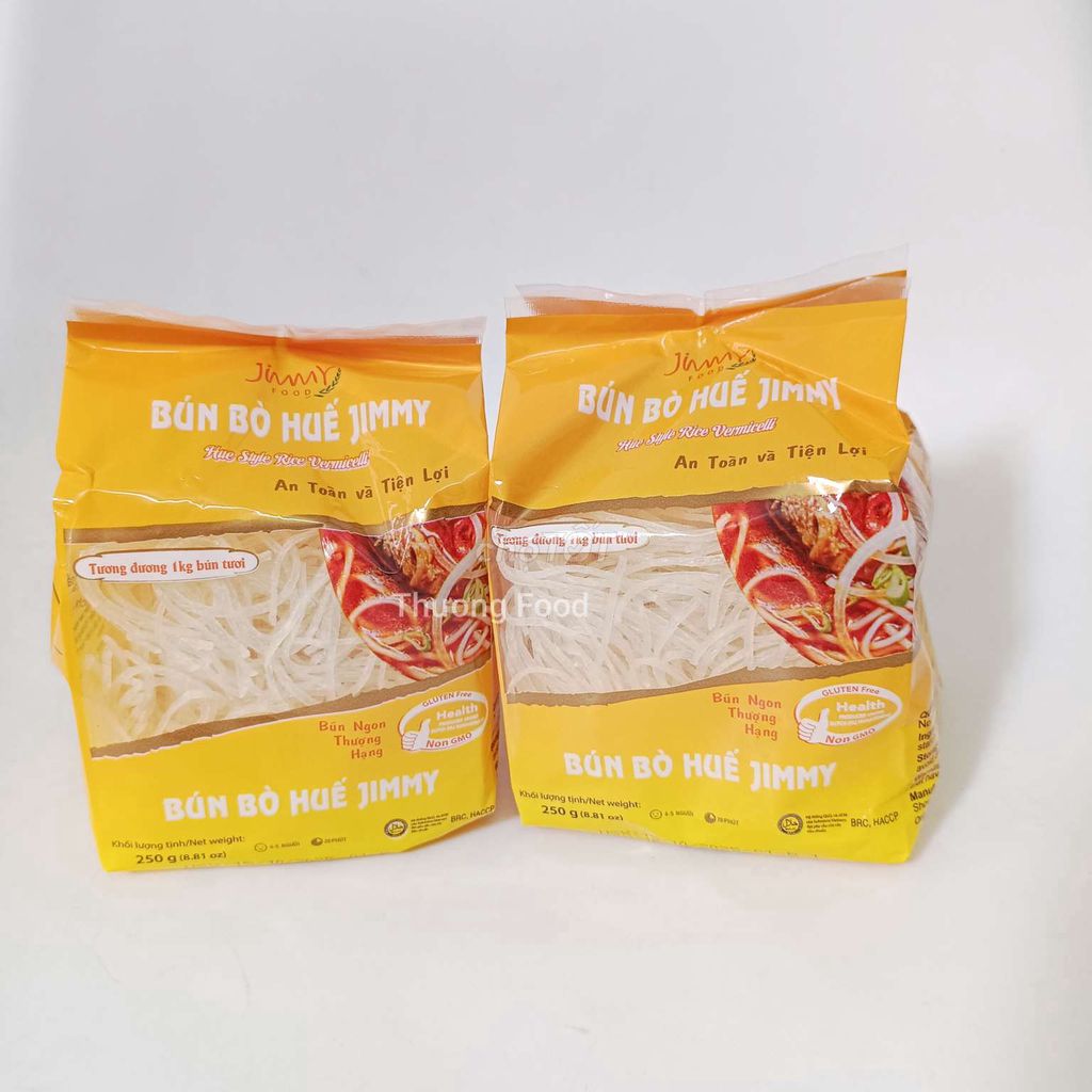 Bún Huế Sợi To Jimmy Food 250g, Bún Khô. Mua bán Đồ ăn, thực phẩm và các loại khác tại Quận Tân Bình Tp Hồ Chí Minh được đăng bởi TDThao hình 1