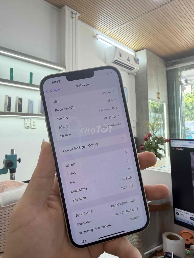14pls ám 128gb zin all. Mua bán Điện thoại tại Quận 12 Tp Hồ Chí Minh được đăng bởi San San Mobile hình 1