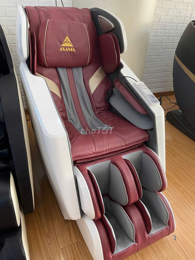 Ghế massage ASAMA AS-MAX300  trắng, Đỏ đô mới 95%. Mua bán Bàn ghế tại Huyện Củ Chi Tp Hồ Chí Minh được đăng bởi lantuongasama hình 1