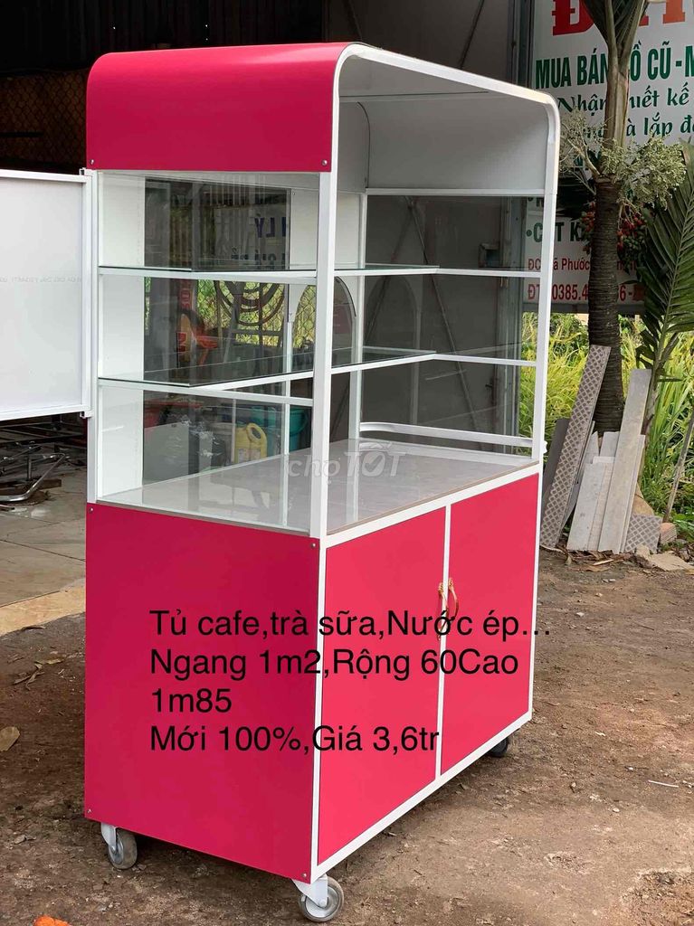 Thanh lý tủ cà phê,trà sữa,nước ép..sinh tố. Mua bán Đồ chuyên dụng, Giống nuôi trồng tại Huyện Xuyên Mộc Bà Rịa - Vũng Tàu được đăng bởi Trung hình 1