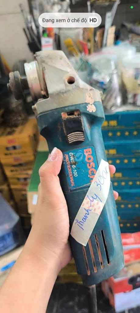 Máy mài góc Bosch GWS 6-100. Mua bán Đồ chuyên dụng, Giống nuôi trồng tại Quận Ninh Kiều Cần Thơ được đăng bởi Lâm Quốc Trung  hình 1