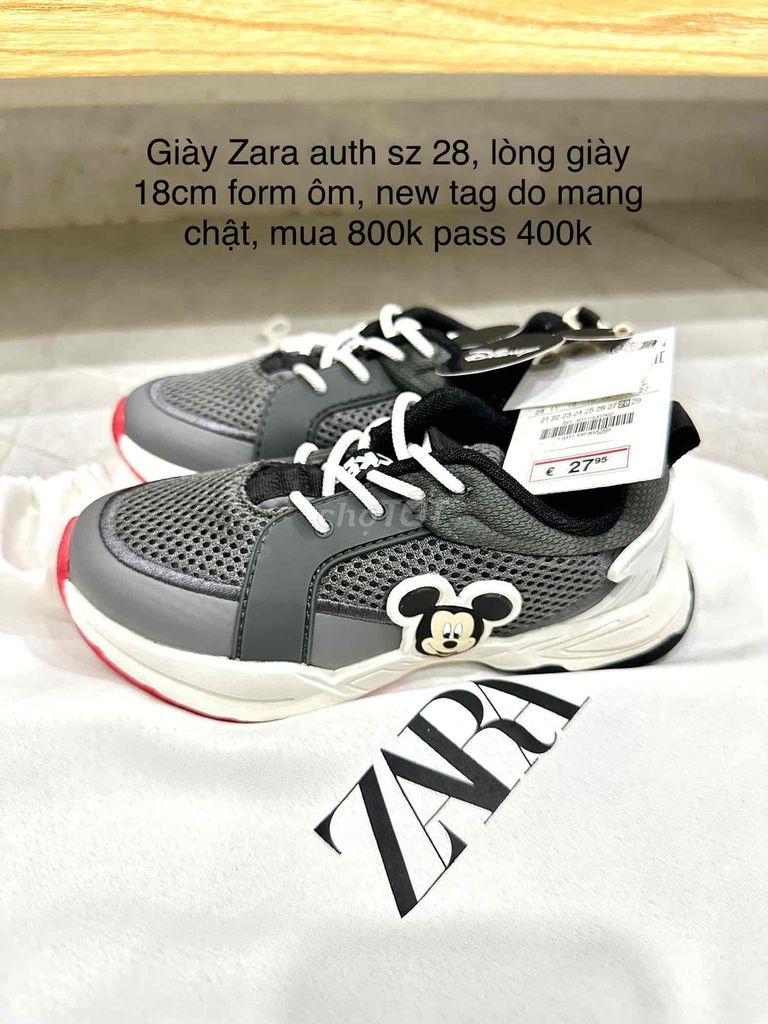 THANH LÝ GIÀY BÉ TRAI HM, Zara, Geogre uk Auth