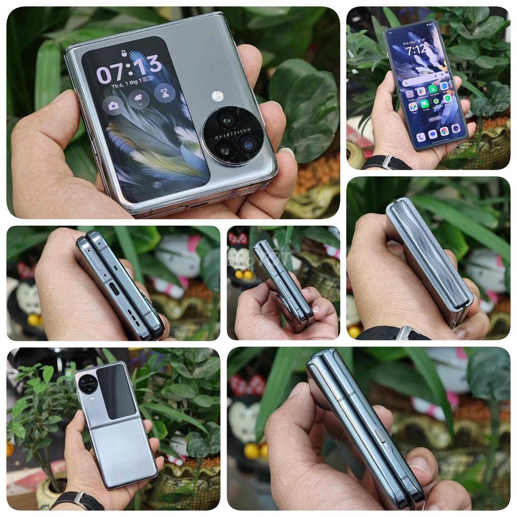 Oppo Find N3 Flip 256GB Xám Chính Hãng. Mua bán Điện thoại tại Quận Hoàng Mai Hà Nội được đăng bởi Nhím Store 113 Nguyễn An Ninh hình 1