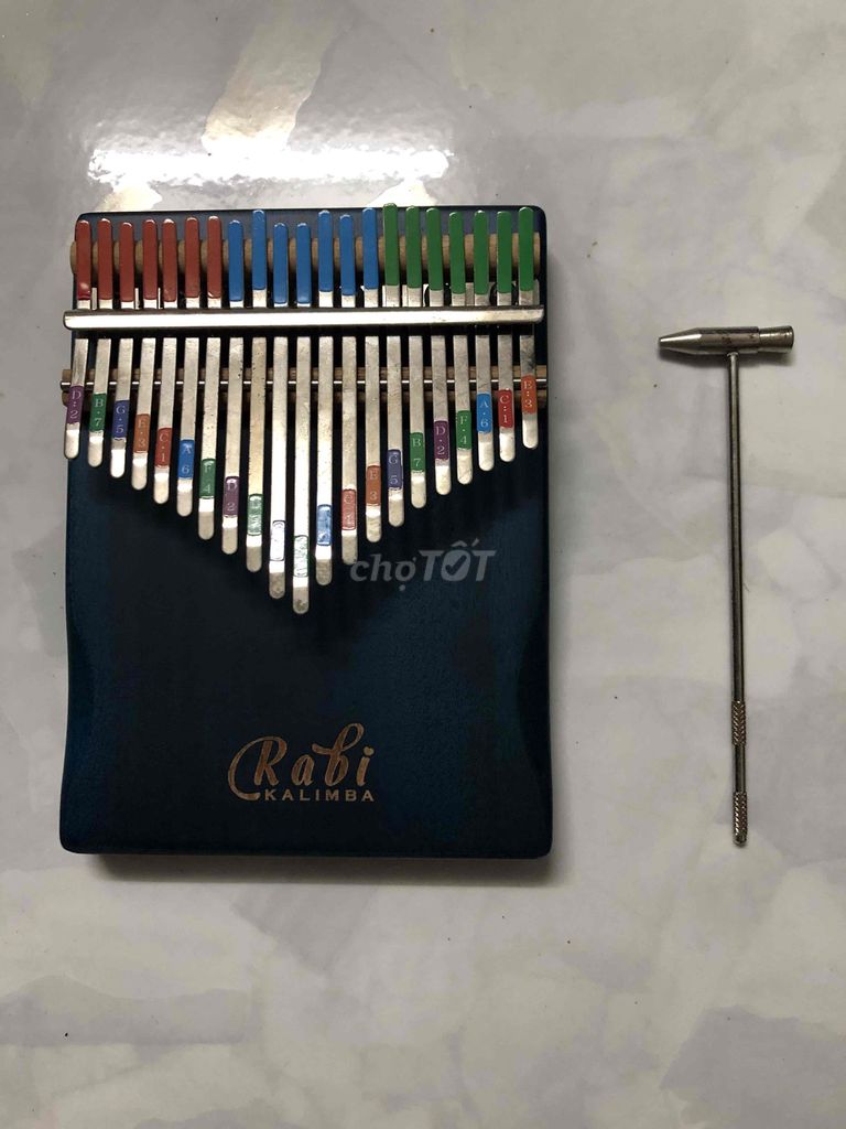 Rabi Kalimba Gỗ cao cấp Xanh đậm. Mua bán Nhạc cụ tại Quận Gò Vấp Tp Hồ Chí Minh được đăng bởi Phan Minh Trường hình 1