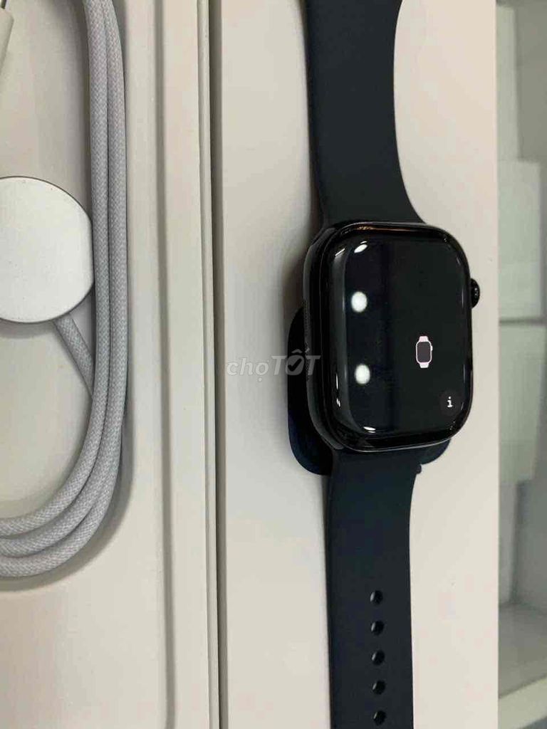 Bán đh apple watch sr10/46 Đen lte Esim bh dài