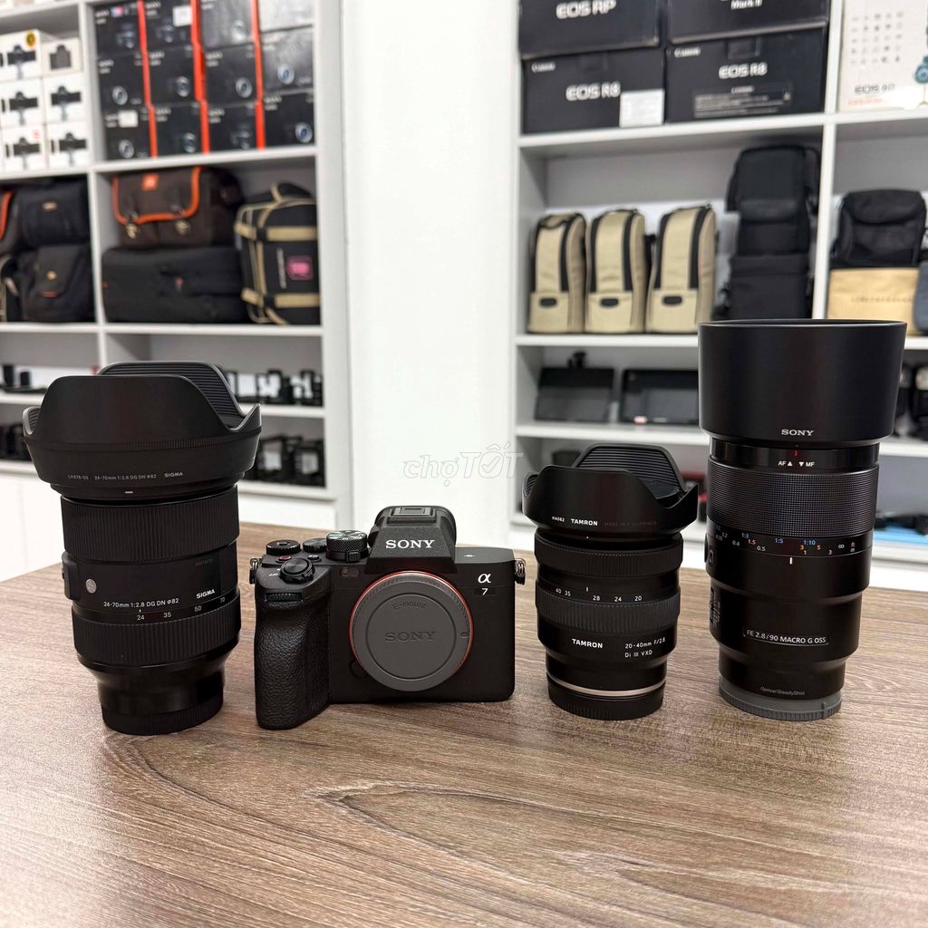 Sony A74 mark IV & 20-40 F2.8 & 24-70F2.8 & 90F2.8. Mua bán Máy ảnh, Máy quay tại Quận Thanh Xuân Hà Nội được đăng bởi Máy Ảnh Nguyễn Cường hình 1