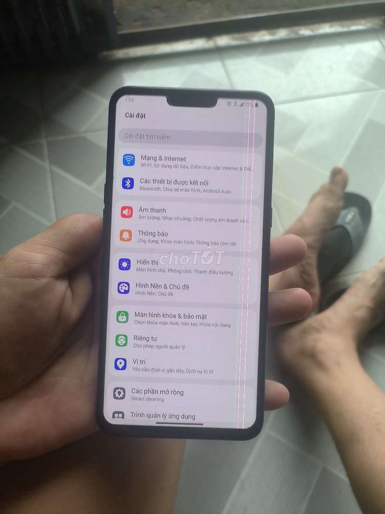 Lg v50 think 6-128 gb sọc nhẹ chữa cháy